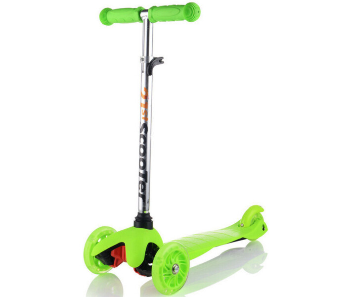 Фото - самоката Детский 3-х колесный самокат Scooter MG-02 Green