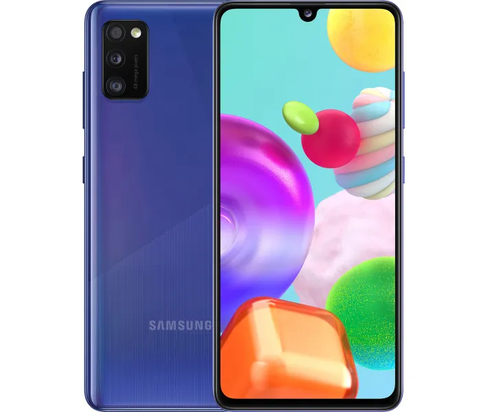 Galaxy A41 ブルー 64GB Samsung Galaxy A41 4/64GB Blue(SM-A415FZBDSEK) купить в АЛЛО