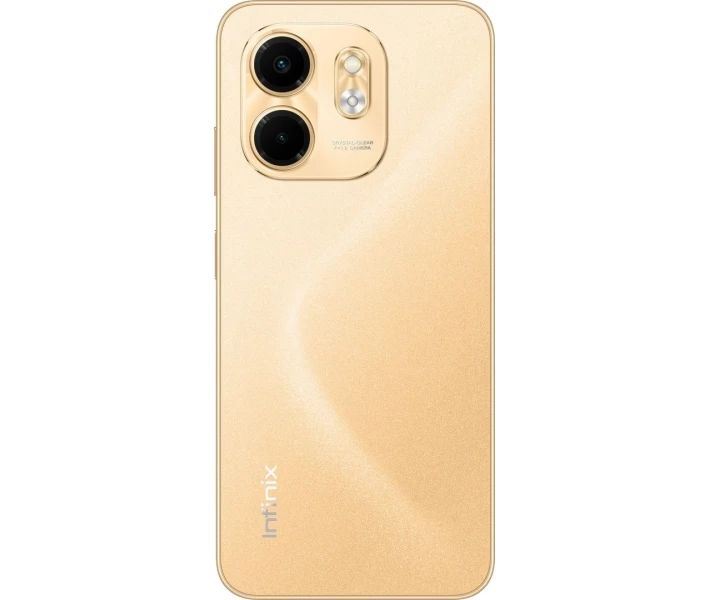 Фото - смартфон и мобильный телефон Infinix SMART 9 4/128GB Sandstone Gold (X6532)