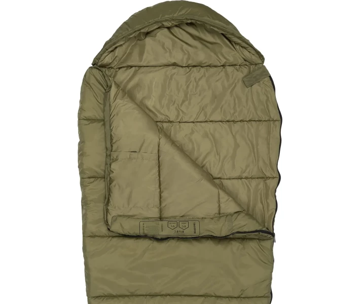 Фото - спальный мешек Спальный мешок Highlander Trooper 250/+5°C Ranger Green Left (SB252-RG)
