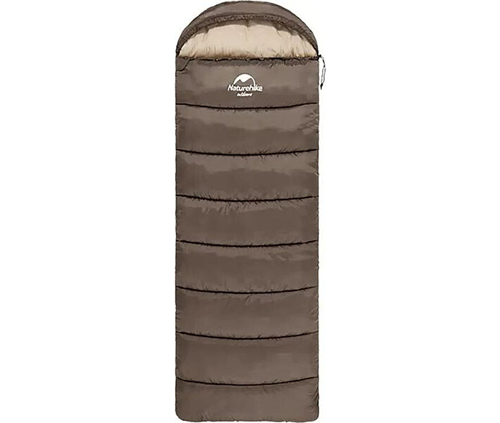 Фото - спальный мешек Спальные мешки  Naturehike U350 NH20MSD07, (1°C), правыйкоричневий (6927595767221-R)