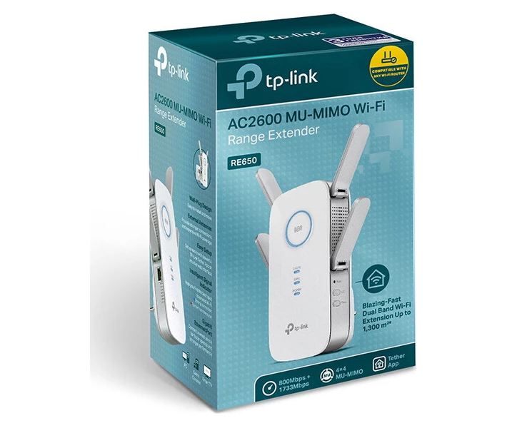 Фото - Wi-Fi ретранслятор Ретранслятор TP-LINK RE650