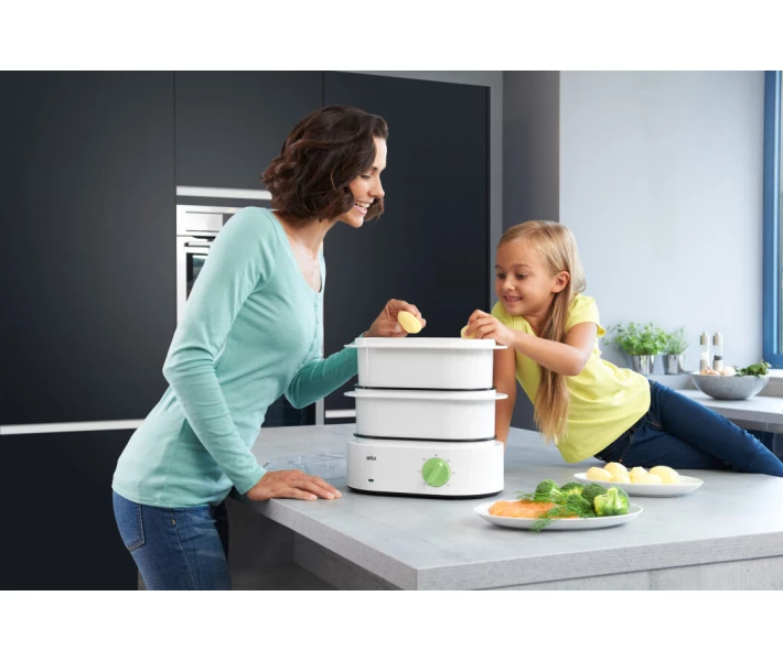 Фото - пароварку Пароварка Braun FS3000WH
