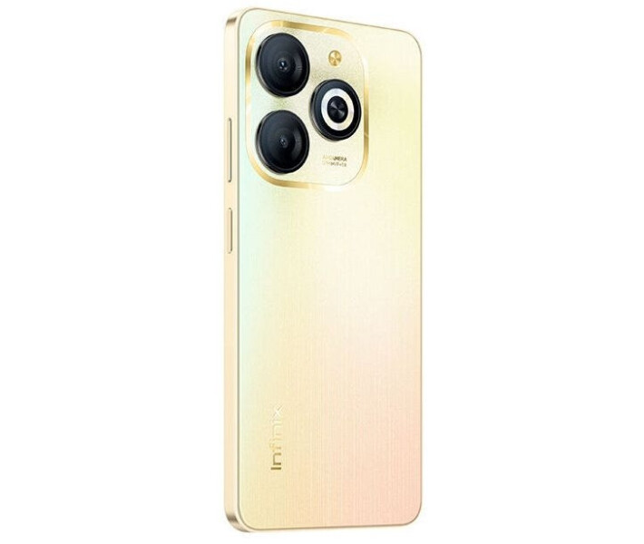 Фото - смартфон и мобильный телефон Infinix SMART 8 4/64 SHINNY GOLD (X6525)