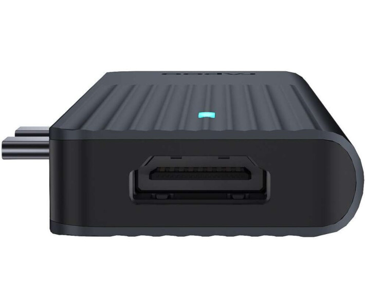 Фото - кардридер USB-C хаб Rapoo UCM-2003, 7 в 1 black