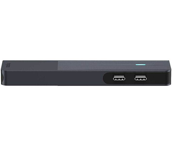 Фото - кардридер USB-C хаб Rapoo UCM-2003, 7 в 1 black