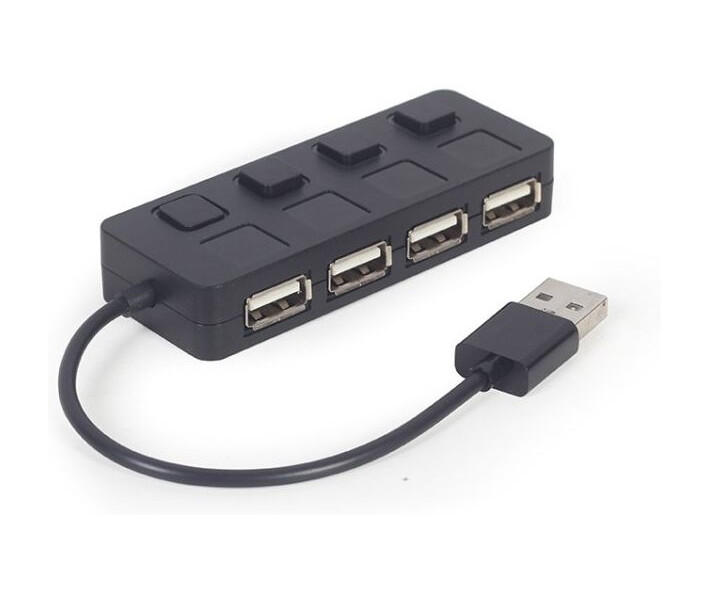 Фото - кардридер Концентратор USB2.0 Gembird UHB-U2P4-05