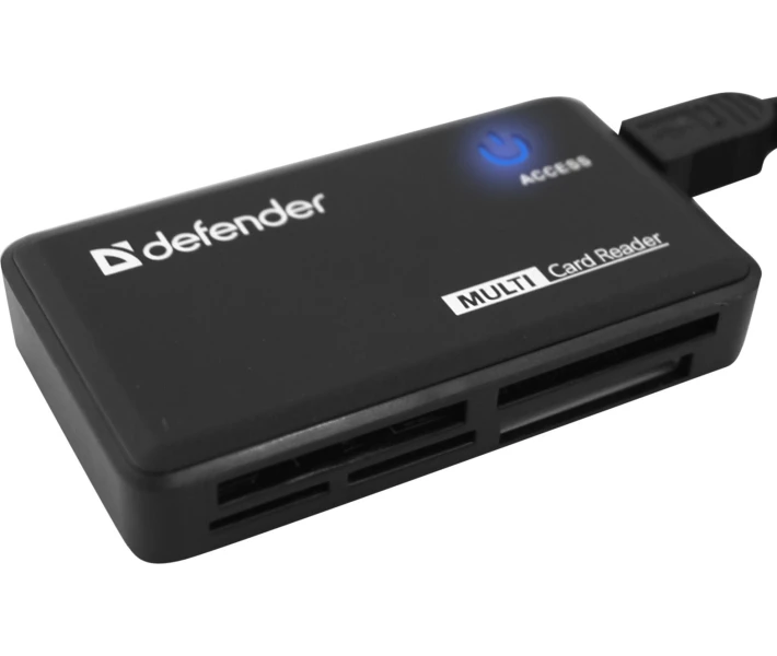 Фото - кардридер USB2.0 Defender Optimus Black (83501)