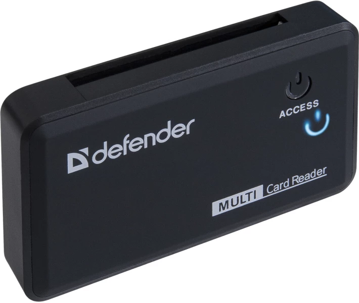 Фото - кардридер USB2.0 Defender Optimus Black (83501)