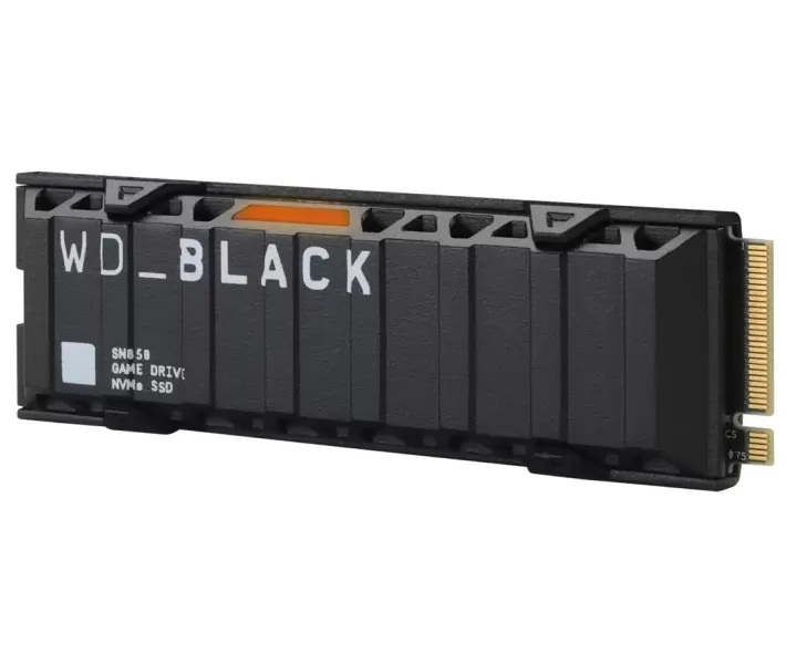 WD_BLACK SN850 1TB SSD ヒートシンク付WDS100T1XH WD_BLACK 1TB SN850 NVMe SSD, 最高7000MB/s