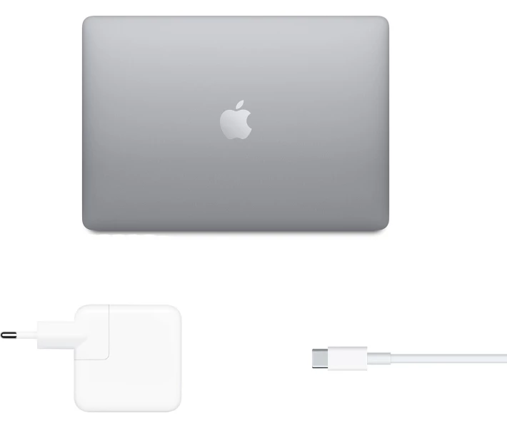 Фото - ноутбук Ноутбук Apple MacBook Air 13 M1 (MGN63) Space Grey