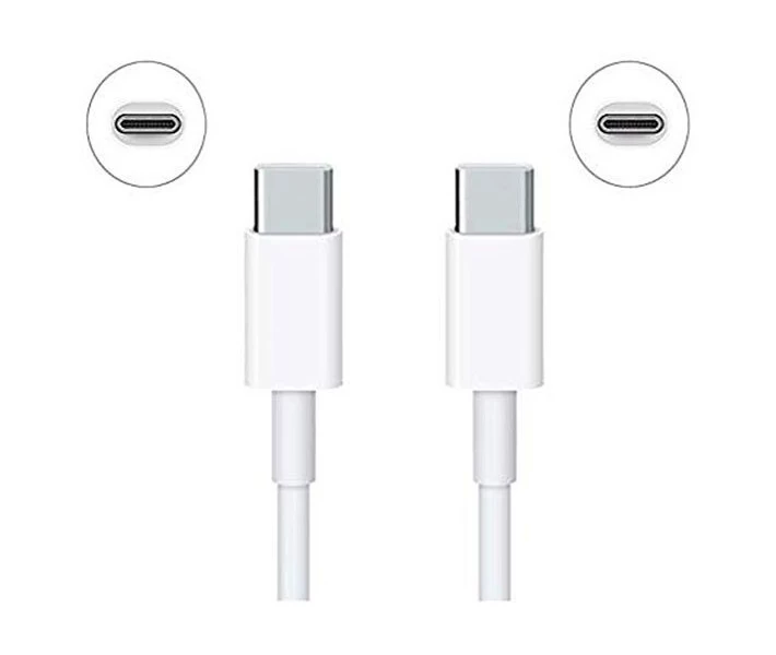 Фото - адаптер и кабель Кабель Xiaomi Mi USB Type-C to Type-C Cable (SJV4108GL) White