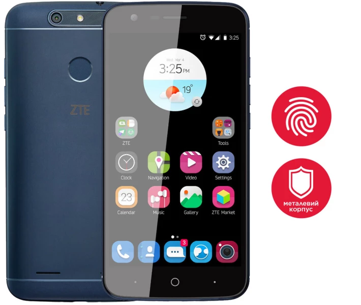 Фото - смартфон и мобильный телефон ZTE BLADE V8 LITE Blue
