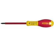 Купить - отвертку  Отвертка электрика STANLEY FatMax VDE 1000V Ph2х125мм (0-65-416)