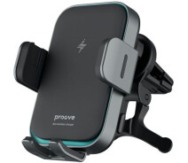 Купить - автомобильный держатель  Автодержатель Proove Triple Clamp Pro 15W WC (479200001) серый