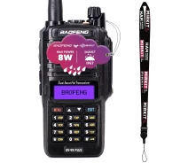 Купить - радиостанцию  Рация Baofeng UV-9R Plus MK1 8W, Li-ion 2200 мАч UHF/VHF, IP67 + Ремешок на шею