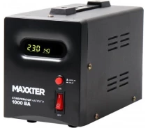 Купить - стабилизатор напряжения  Стабилизатор напряжения Maxxter 230 В, 1000 ВА (MX-AVR-S1000-01)