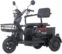 Купить - электроскутеры  Электроскутер трехколесный Maxxter ANT 500 Вт черный