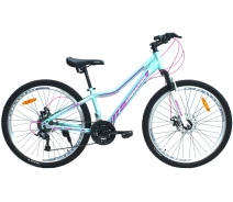 Купить - велосипед и аксессуар  Велосипед Crossride Molly lady 26 15 2021 бирюз (02251-Ч-15)