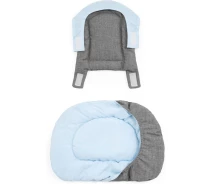 Купить -  Текстиль для стульчика Stokke Nomi Grey Blue (серый/голубой) (625702)