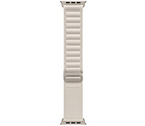 Купить - аксессуар к смарт-чсасам  Ремешок Apple для AW 49mm Starlight Alpine Loop Small (MQE53)