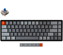 Купить - клавиатуру  Клавиатура Keychron K6 Aluminum Frame Hot-Swap RGB Blue (K6W2_KEYCHRON)
