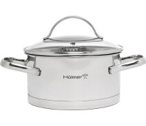 Купить - кастрюлю и казан  Кастрюля с крышкой Hölmer CR-17515-SSD Aurora