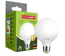 Купить - лампу  Лампа LED EUROLAMP G95 P 15W E27 4000K (LED-G95-15274(P))