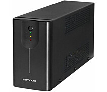 Купить - источник бесперебойного питания  Источник бесперебойного питания UPS Serioux Line Interactive 1500LI, Led, capacitate 1500VA/900W, 4 розетки Schuko(SRXU-LD1500LI)