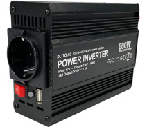 Купить - автомобильный инвертор  Инвертор 12в 220в 600W / 1200W peak "POWER-600" автомобильный