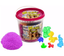 Купить - кинетический песок  Кинетический песок Strateg Magic Sand розовый в ведре 1 кг (372-3)