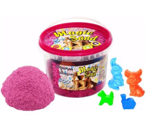 Купить - кинетический песок  Кинетический песок Strateg Magic Sand розовый в ведре 500 г (371-3)