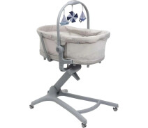 Купить - детскую кроватку  Кроватка-стульчик для кормления 5 в 1 Chicco Baby Hug Pro Бежевый (87076.96)