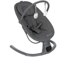 Купить - шезлонг-качалку для новорожденных  Кресло-качалка BEBE CONFORT MELILO Mineral Graphite (2697153210)