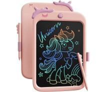 Купить -  Детский LCD планшет для рисования Beiens Единорог 10 Multicolor розовый (К1009pink)
