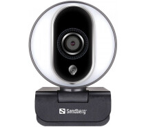 Купить - web-камеру  Веб-камера Sandberg Streamer Webcam Pro Full HD Autofocus Ring Light (134-12)