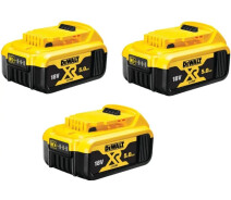 Купить - аккумулятор для инструмента  Набор аккумуляторных батарей DeWALT DCB184P3 18В XR 5Ач 3 шт.
