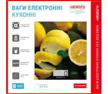 Купить - кухонные весы  Кухонные весы Ardesto SCK-893 LEMON