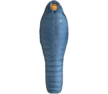 Купить - спальный мешек  Спальник пуховой Turbat KUK 700 legion blue/dark cheddar - 195 см - синий/оранжевый