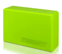 Купить - блок для йоги  Блок для йоги EasyFit EF-1818-GN кирпич для растяжки и пилатеса салатовый