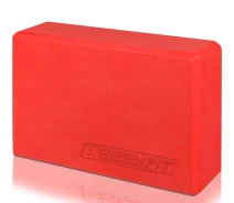 Купить - блок для йоги  Блок для йоги EasyFit EF-1818-R кирпич для растяжки и пилатеса красный