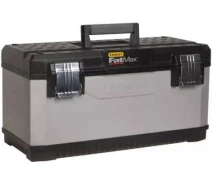 Купить - ящик и кейс для инструмнета  Ящик STANLEY FatMax 20, 497x293x295 мм, проф., металлопластмассовый серый (1-95-615)