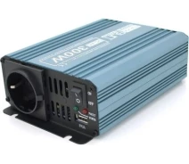Купить - преобразователь напряжения  Инвертор напряжения Mexxsun MXS-300, 12V/220V, 300W (29227)