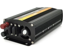 Купить - преобразователь напряжения  Инвертор напряжения POWERMASTER, 24V/220V, 600W (29428)