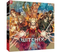 Купить - пазл  Пазл GoodLoot Witcher Scoia'tael Puzzles 500 эл. (5908305243007)