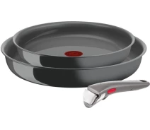Купить - набор посуды  Набор сковородок Tefal Ingenio Renew, 3 предмета, серый (L2609502)