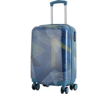 Купить - чемодан на колесах  Чемодан Semi Line 20" (S) Blue Pattern (T5652-1) (DAS302326)