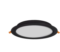 Купить - светильник потолочный  Светильник VIDEX 20W 5000K Back встроенный круглый Black (VL-DLBR-205B)