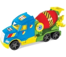 Купить - машинку, модель техники  Машинка Wader Magic Truck Basic бетоносмеситель (36340)