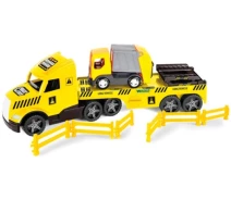 Купить - машинку, модель техники  Машинка Wader Magic Truck Technik с бетоносмесителем (36460)